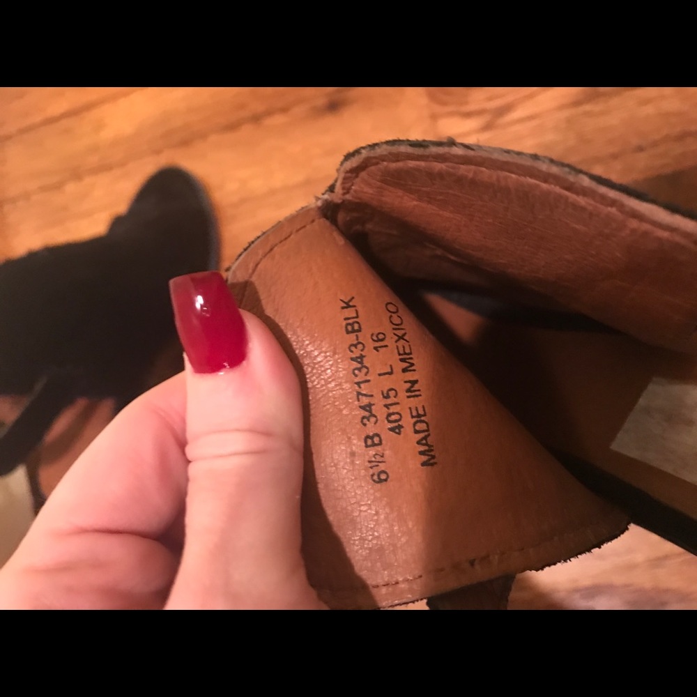 Frye “Courtney” slingback open toe bootie - Picture 3 of 6